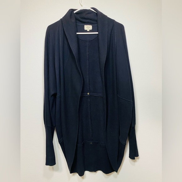 Aritzia Wilfred Women’s Black Cardigan Sweater Size L - Picture 2 of 9